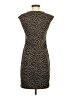 Nine West Animal Print Brown Casual Dress Size XS - photo 2