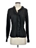 Per Se By Carlisle Black Long Sleeve Blouse Size 4 - photo 1