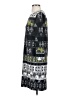 BCBGMAXAZRIA Graphic Gray Casual Dress Size S - photo 5