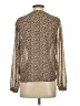 A New Day 100% Polyester Gold Long Sleeve Blouse Size XS - photo 2