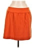 Lands' End Solid Orange Casual Skirt Size 6 - photo 1
