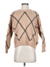 T Tahari Argyle Tan Pullover Sweater Size S - photo 1