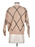 T Tahari Argyle Tan Pullover Sweater Size S - photo 2