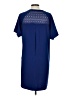 Soybu Solid Blue Casual Dress Size L - photo 2
