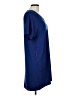 Soybu Solid Blue Casual Dress Size L - photo 4