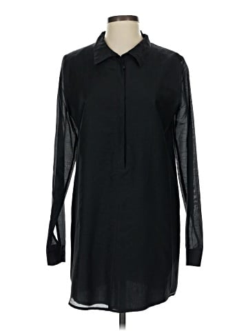 One Teaspoon Long Sleeve Silk Top (view 1)