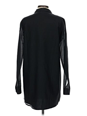 One Teaspoon Long Sleeve Silk Top (view 2)