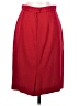 Talbots 100% Rayon Solid Red Formal Skirt Size 4 - photo 2