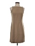 Assorted Brands Solid Tan Casual Dress Size 2 - photo 1