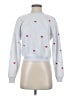 better / together Hearts Silver Gray Sweatshirt Size XS - photo 1