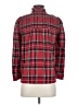 J.Crew Plaid Red Long Sleeve Blouse Size XXS - photo 2