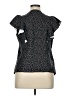 Assorted Brands 100% Polyester Polka Dots Black Short Sleeve Blouse Size XL - photo 2