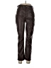 Gap 100% Polyester Brown Faux Leather Pants Size 12 Regular - photo 1