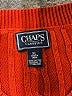 Chaps 100% Cotton Red Pullover Sweater Size XL - photo 7