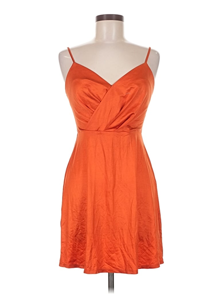 Pre-owned L'agence Cocktail Dress In Orange