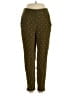 Elevenses Polka Dots Green Casual Pants Size 2 - photo 1