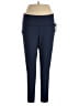 Ideology Solid Blue Active Pants Size 1X - photo 1