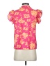 Shein Pink Short Sleeve Blouse Size 2 - photo 2