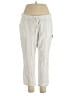 Ellen Tracy Ivory Linen Pants Size XL - photo 1