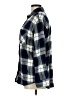 Be Cool Plaid Blue Long Sleeve Button-Down Shirt Size M - photo 5
