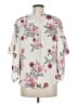 VICI Floral Ivory 3/4 Sleeve Blouse Size M - photo 2