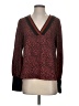 Express 100% Polyester Red Long Sleeve Blouse Size S - photo 1