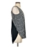 Derek Lam 10 Crosby 100% Silk Silver Sleeveless Top Size 2 - photo 4