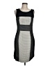 Yoana Baraschi Houndstooth Gray Cocktail Dress Size 6 - photo 1