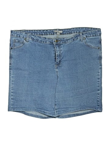 Jessica London Denim Shorts (view 1)