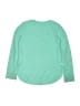 Active by Old Navy Teal Long Sleeve Henley Size 8 - photo 2