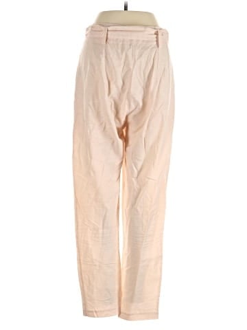 Aqua Linen Pants (view 2)