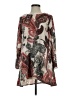 Chico's Paisley Multi Color Gray Casual Dress Size Sm (0) - photo 1