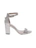 madden nyc Silver Gold Heels Size 7 1/2 - photo 1