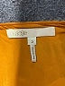 Maje 100% Polyester Orange Yellow Cocktail Dress Size Lg (3) - photo 3