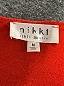 Nikki Poulos Red Orange Cardigan Size M - photo 7