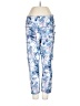 GAIAM Print Blue Active Pants Size S - photo 1