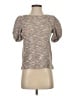 Ann Taylor LOFT Gray Short Sleeve Top Size XS - photo 1