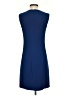 Lands' End Solid Blue Casual Dress Size 4 - photo 2
