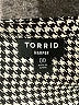 Torrid 100% Polyester Houndstooth Gray 3/4 Sleeve Blouse Size Med Plus (00) - photo 7