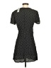 Three Dots 100% Viscose Polka Dots Black Casual Dress Size S - photo 2