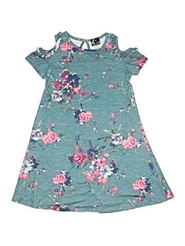 Pink & Violet Dress (view 1)