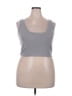 Open Edit Gray Tank Top Size 2X - photo 1