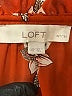 Ann Taylor LOFT 100% Polyester Orange Long Sleeve Blouse Size XXS - photo 7