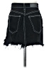 Carmar 100% Cotton Black Denim Skirt Size 25 waist - photo 2