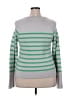 Stitches & Stripes Stripes Green Pullover Sweater Size XXL - photo 2