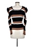 Shein Stripes Brown Pullover Sweater Size 8 - photo 2