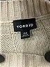 Torrid 100% Acrylic Houndstooth Tan Pullover Sweater Size Med Plus (00) - photo 7