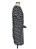 Saba Stripes Black Casual Dress Size XXS - photo 4