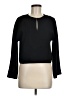 J.Crew 365 100% Polyester Black Long Sleeve Blouse Size 6 - photo 1