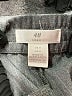 H&M L.O.G.G. Chevron-herringbone Gray Casual Pants Size 8 - photo 7